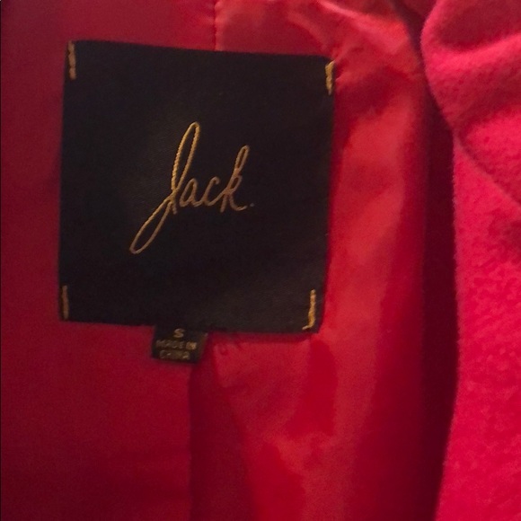 Jack Red Coat Size Small - Picture 3 of 5